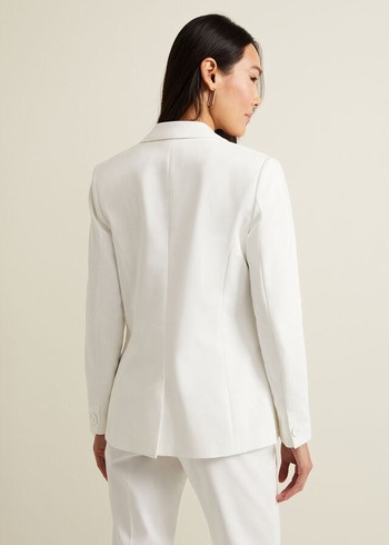 Phase Eight Ulrica Petite Jackets White USA | 6387495-NY